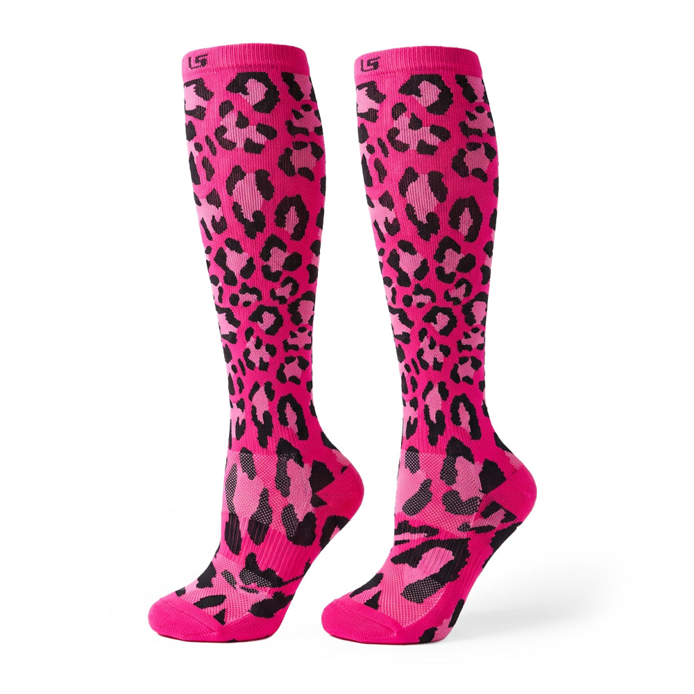 LEOPARD Pink | Crazy Socks