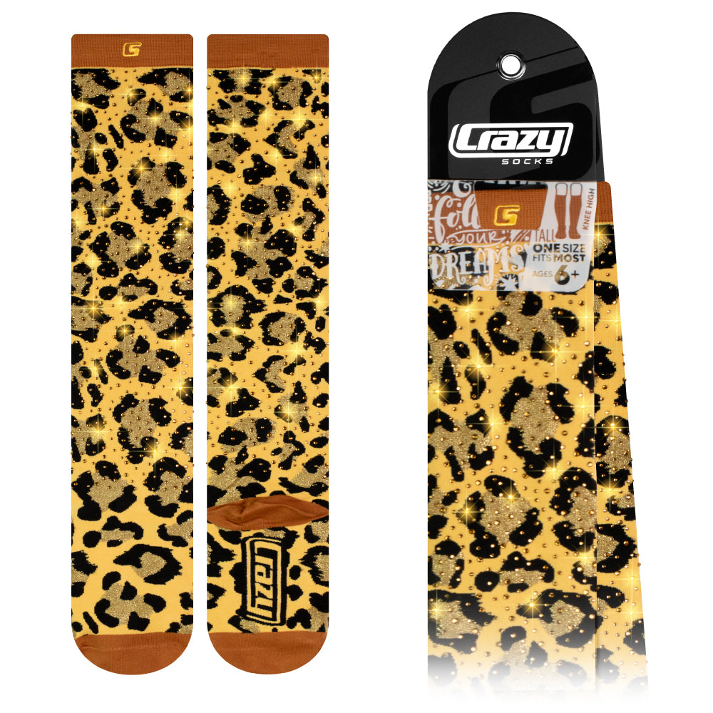DIAMOND LEOPARD | Crazy Socks