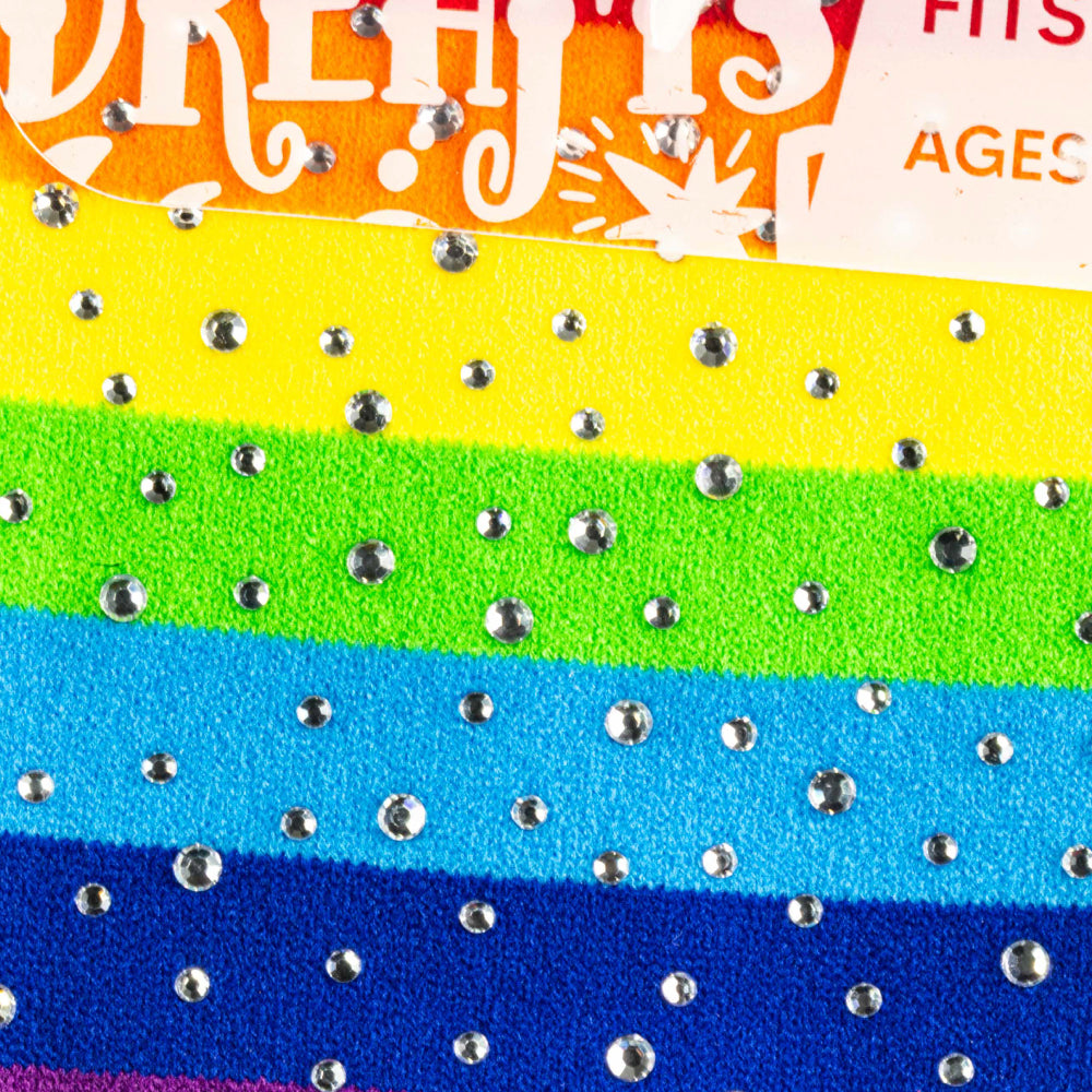 DIAMOND RAINBOW Crew | Crazy Socks