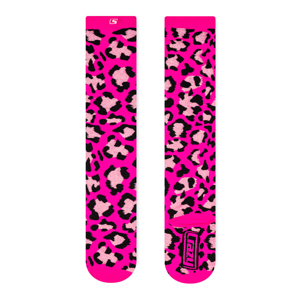 LEOPARD Pink | Crazy Socks