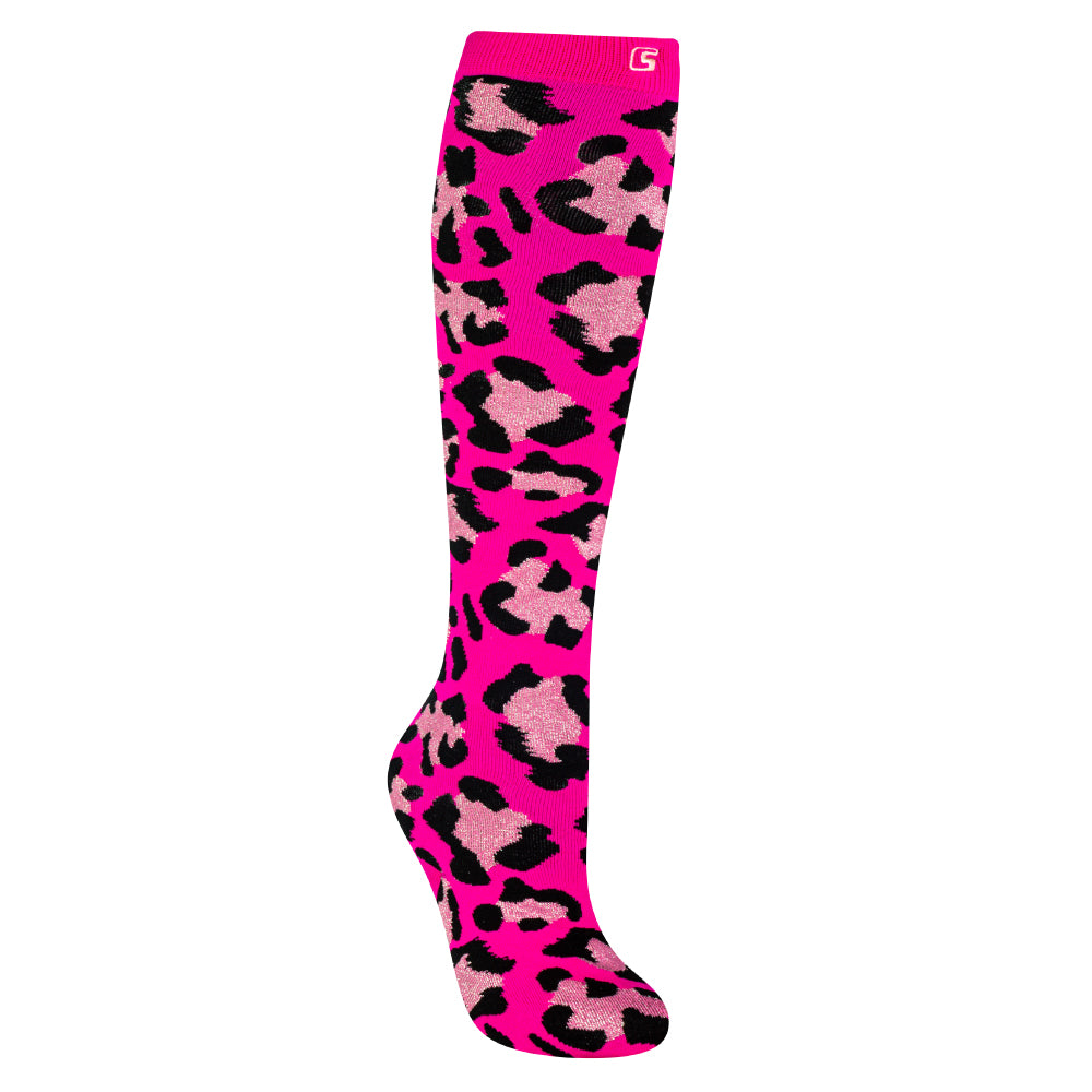 LEOPARD Pink | Crazy Socks