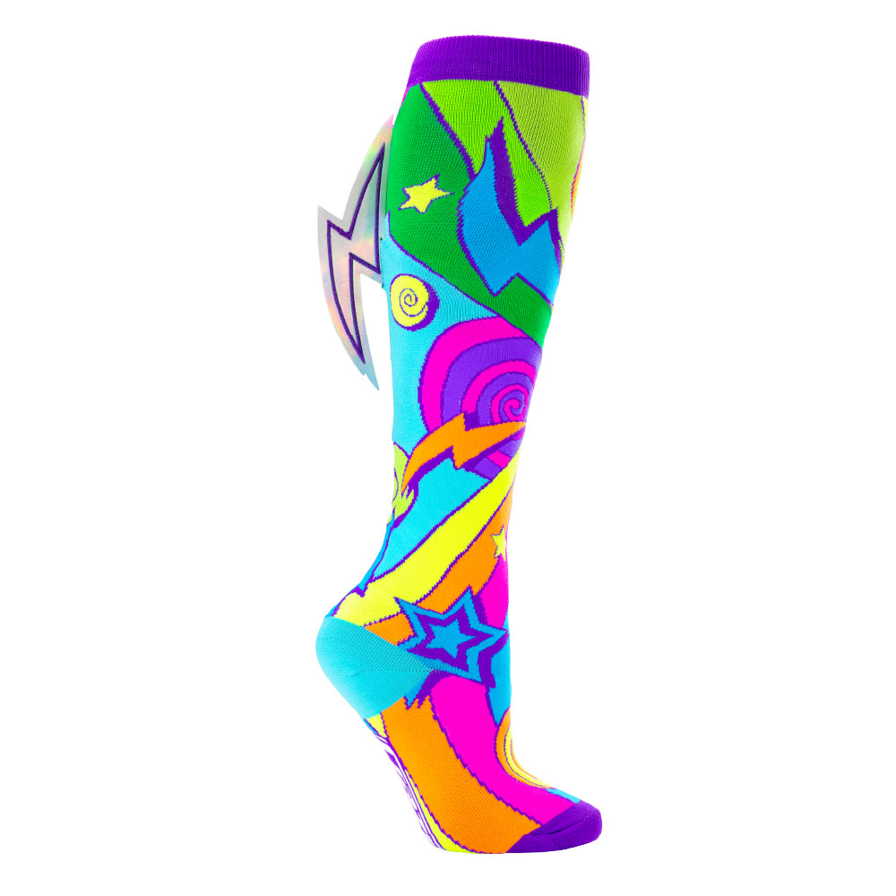 LIGHTNING SWIRL | Crazy Socks