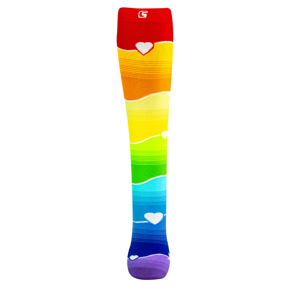 RAINBOW WAVES | Crazy Socks