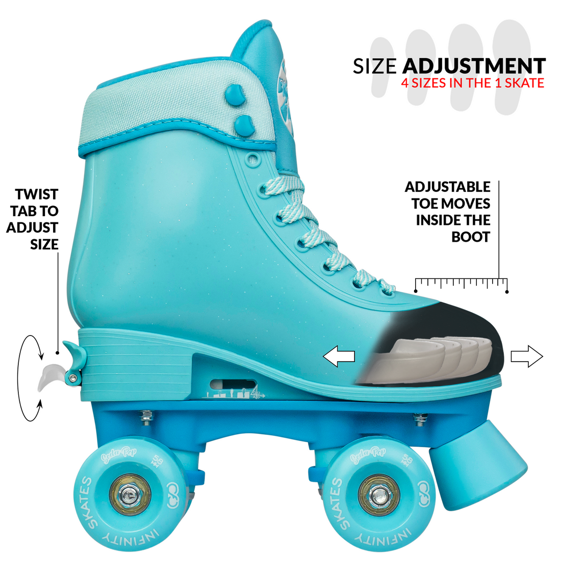 SODA POP - Magic Mint | Teal Glitter