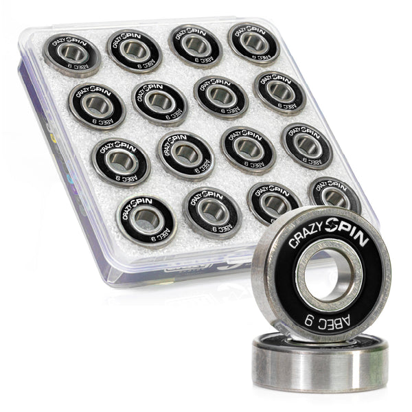 SPIN Bearings | Black - Case Set of 16