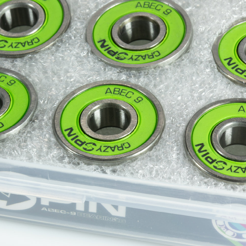 SPIN Bearings - Green | Case x16