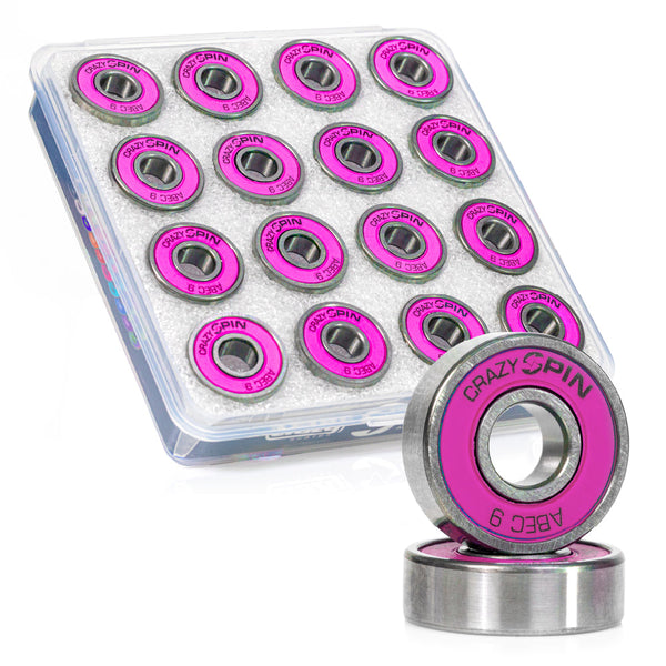SPIN Bearings | Pink - Case Set of 16