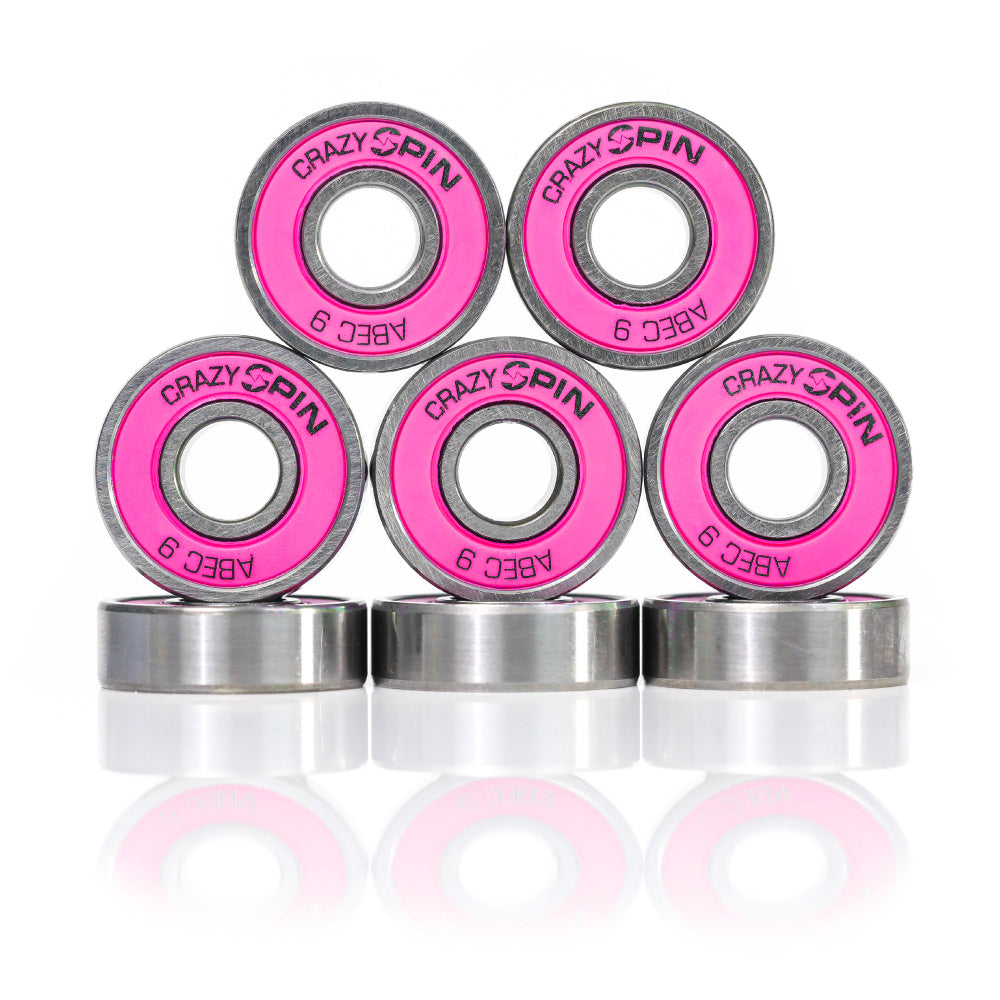 SPIN Bearings | Pink - Set of 8