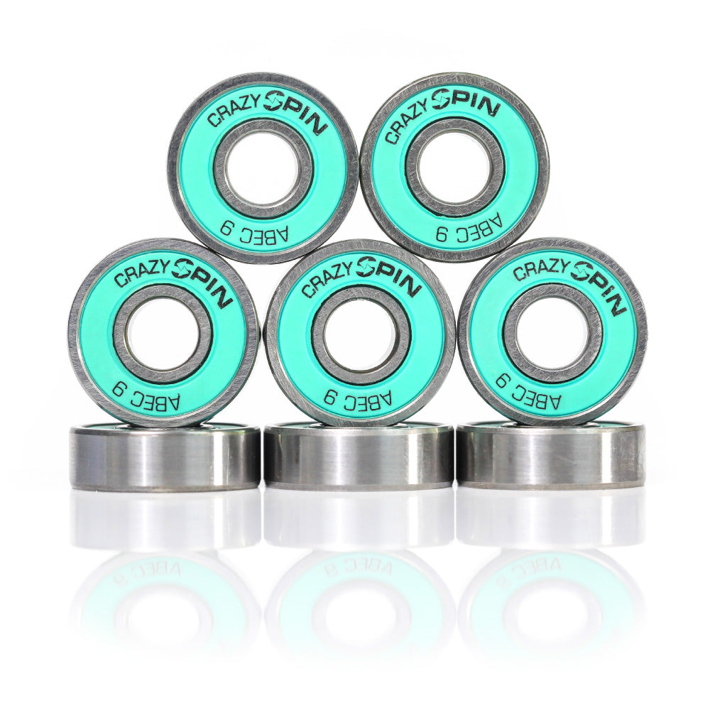 SPIN Bearings | Teal - Set of 8