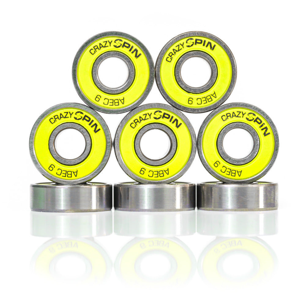 SPIN Bearings | Yellow - Set of 8