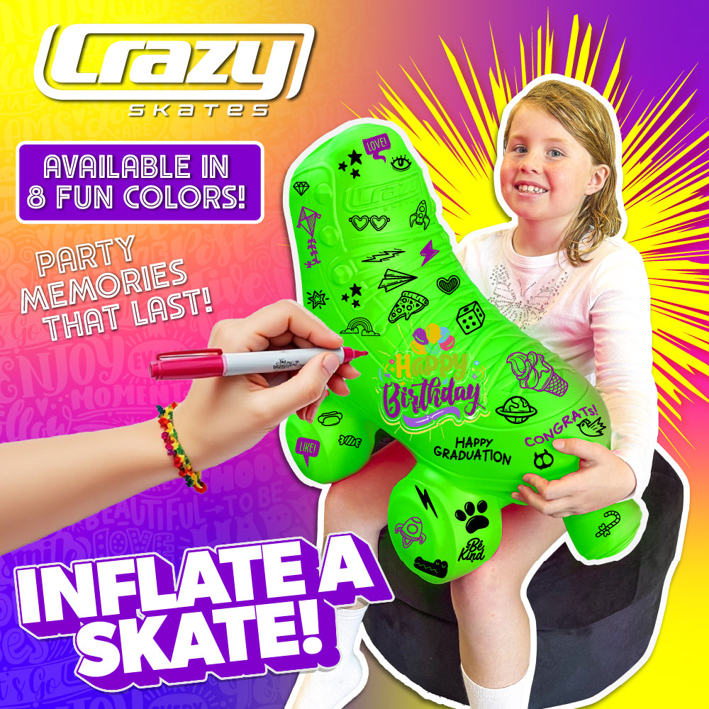 INFLATE-A-SKATE Green