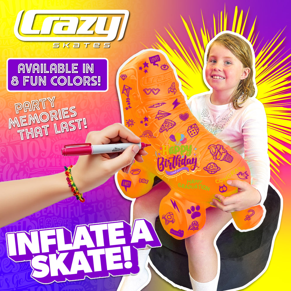 INFLATE-A-SKATE Orange