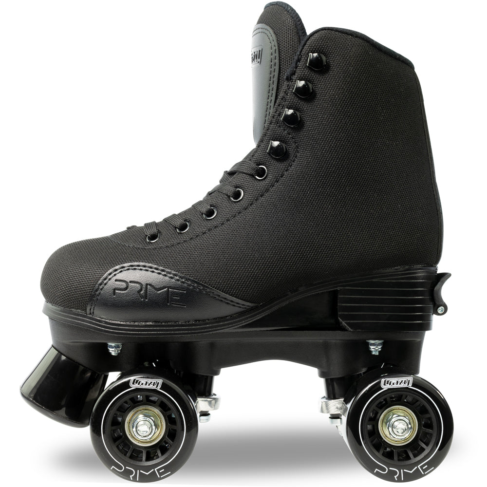 Warehouse Deal | PRIME Black - Size Adjustable Roller Skates