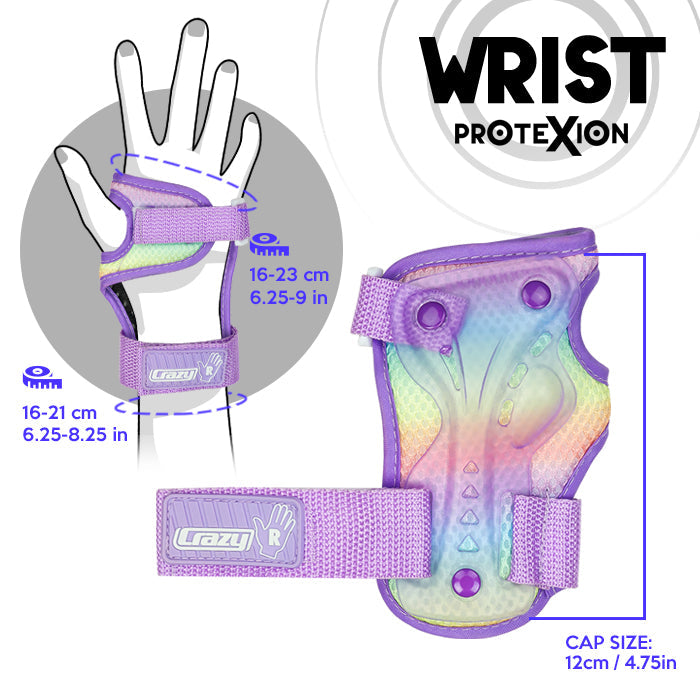 Rainbow PROTExION Safety Pads - Knee, Wrist & Elbow