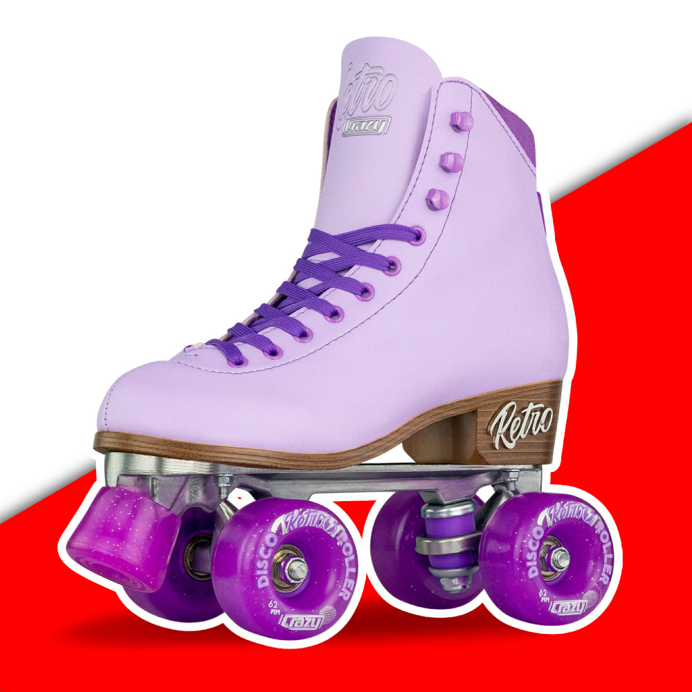 Warehouse Deal | RETRO - Purple Roller Skates