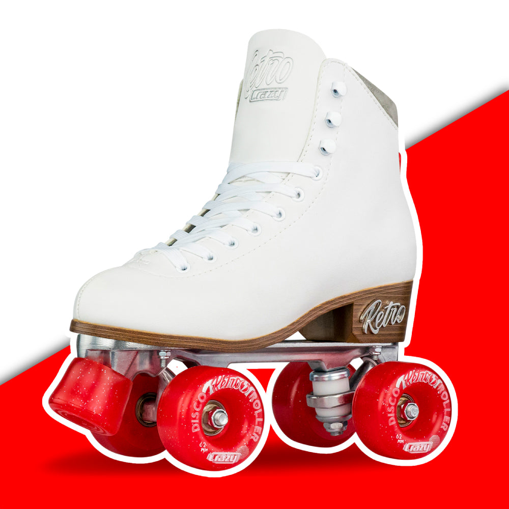 Warehouse Deal | RETRO - White Roller Skates