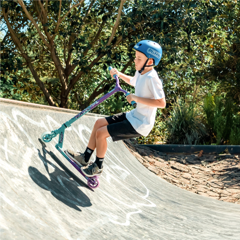 REVEL FR Series - Teal Purple Trick Scooter | Infinity Scooters