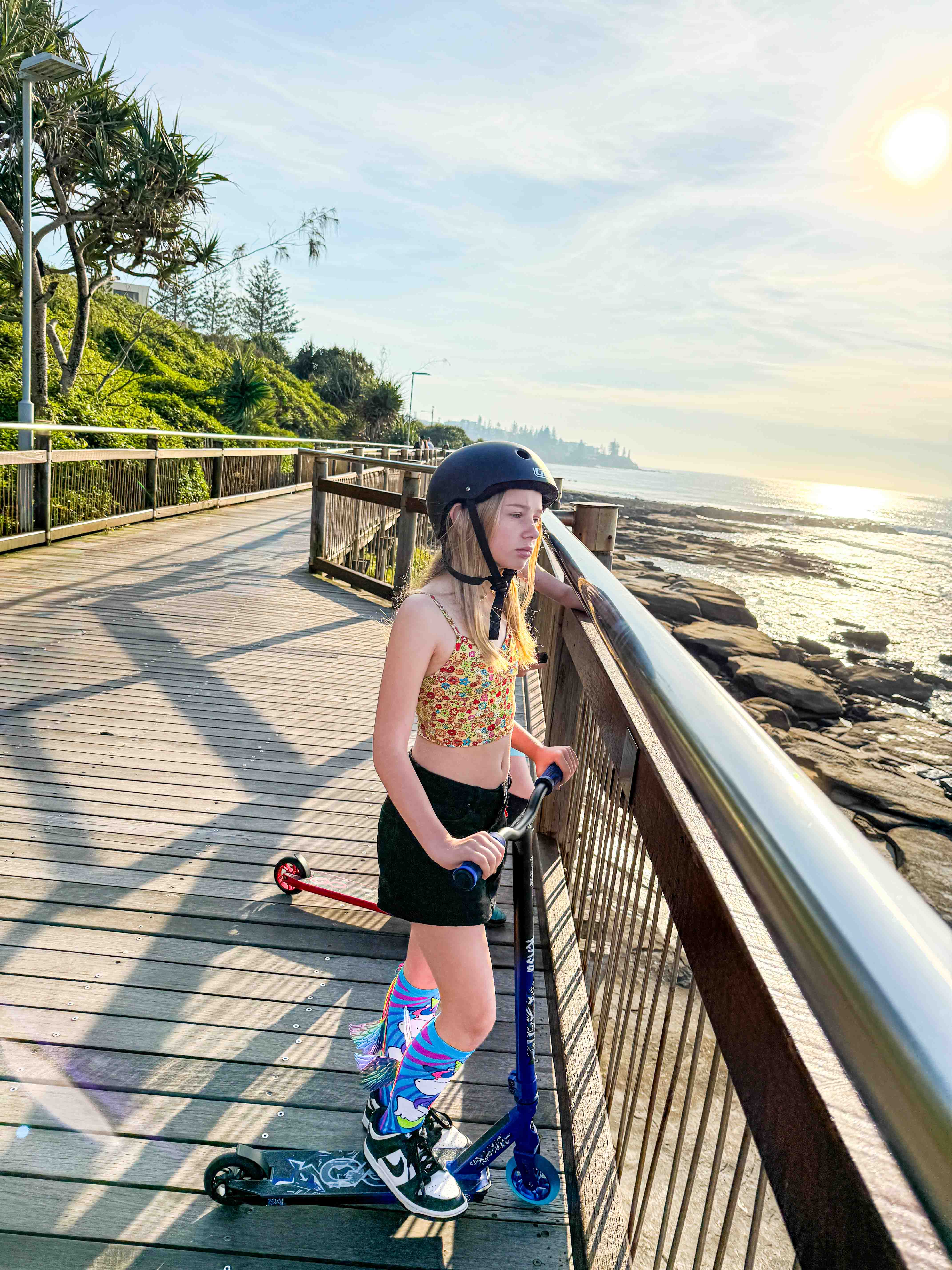 REVEL FR Series - Teal Purple Trick Scooter | Infinity Scooters