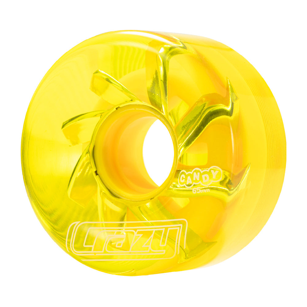 WHEEL CANDY - Yellow | Lemon - 4/pack