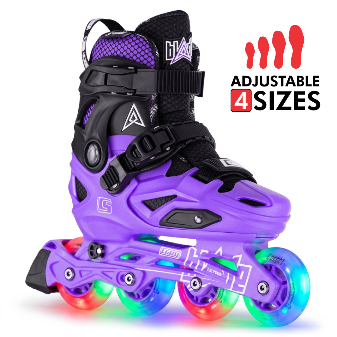 Blade ULTRA Purple - Size Adjustable Inline Skates