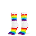 DIAMOND RAINBOW Crew | Crazy Socks