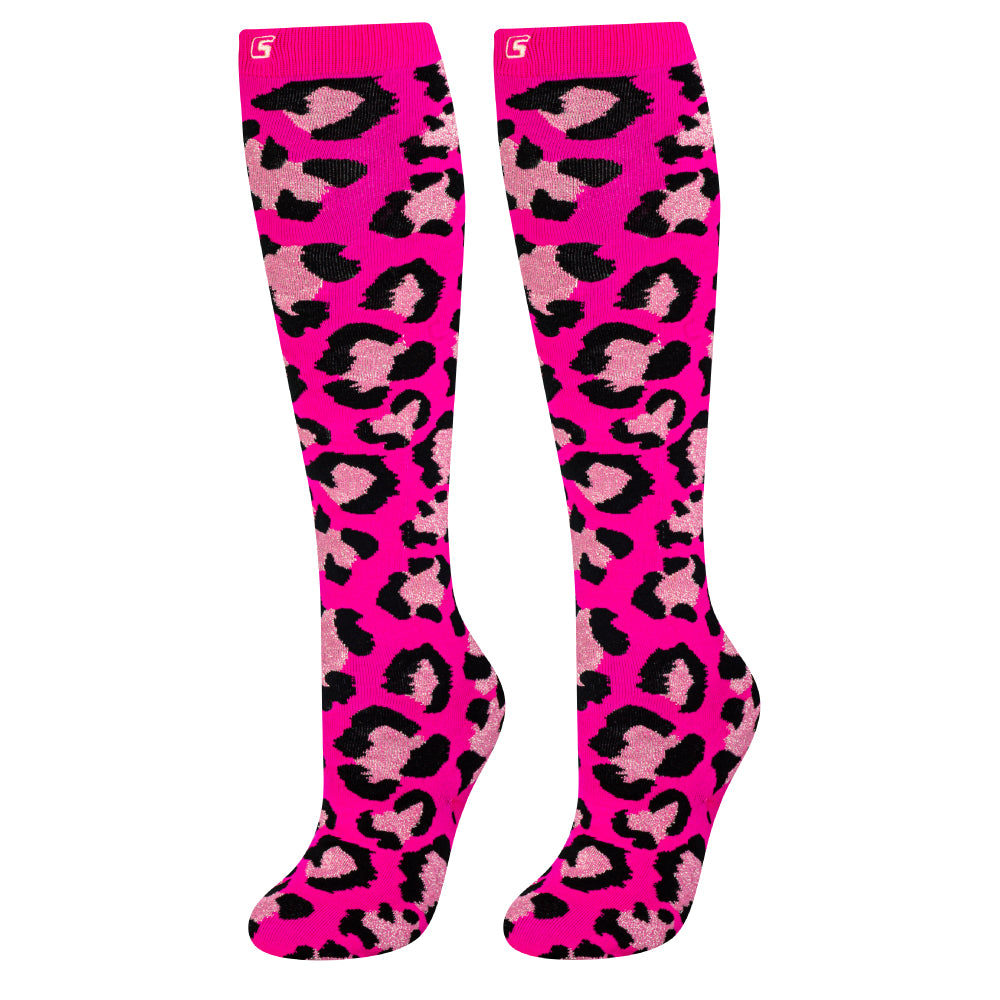 LEOPARD Pink | Crazy Socks