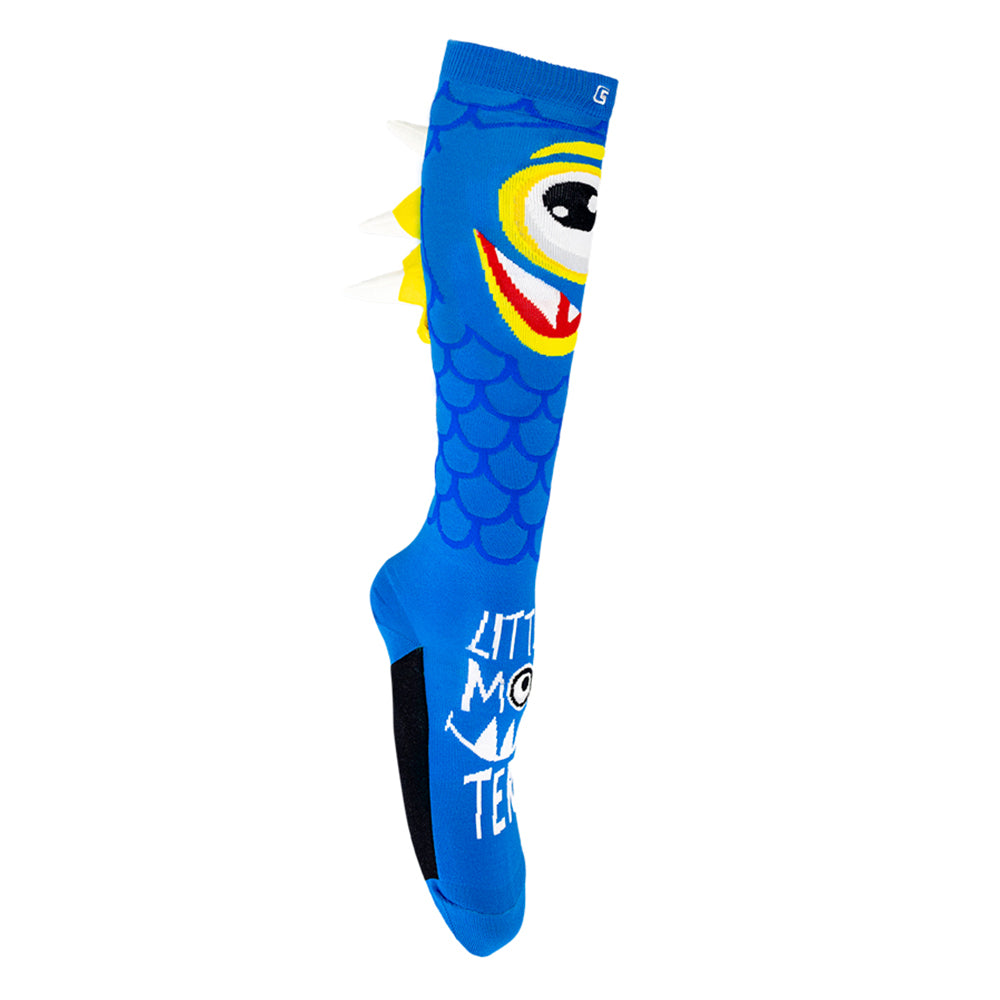 LITTLE MONSTER Blue - Single Sock