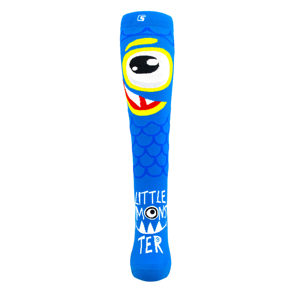 LITTLE MONSTER Blue - Single Sock