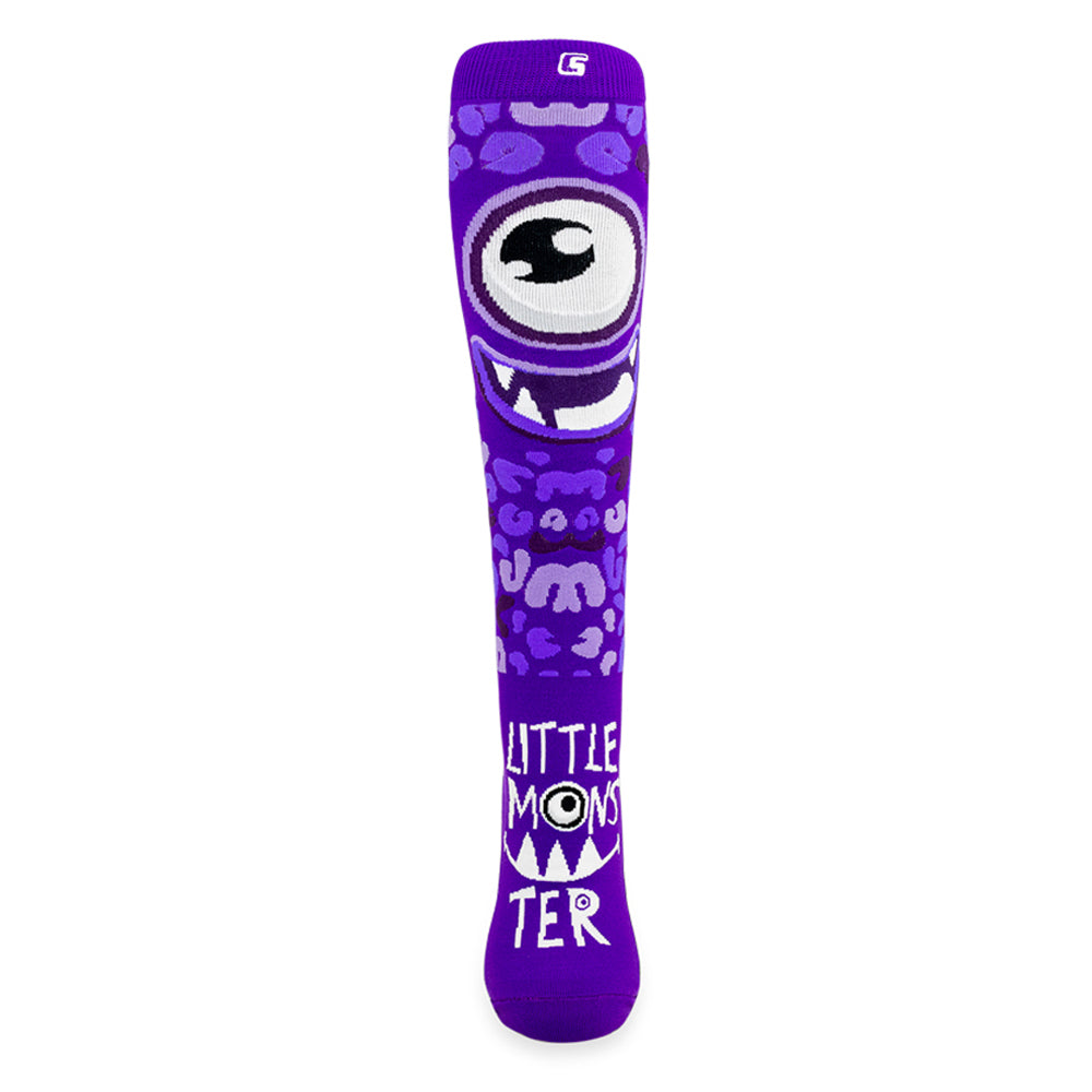 LITTLE MONSTER Purple -  Single Sock