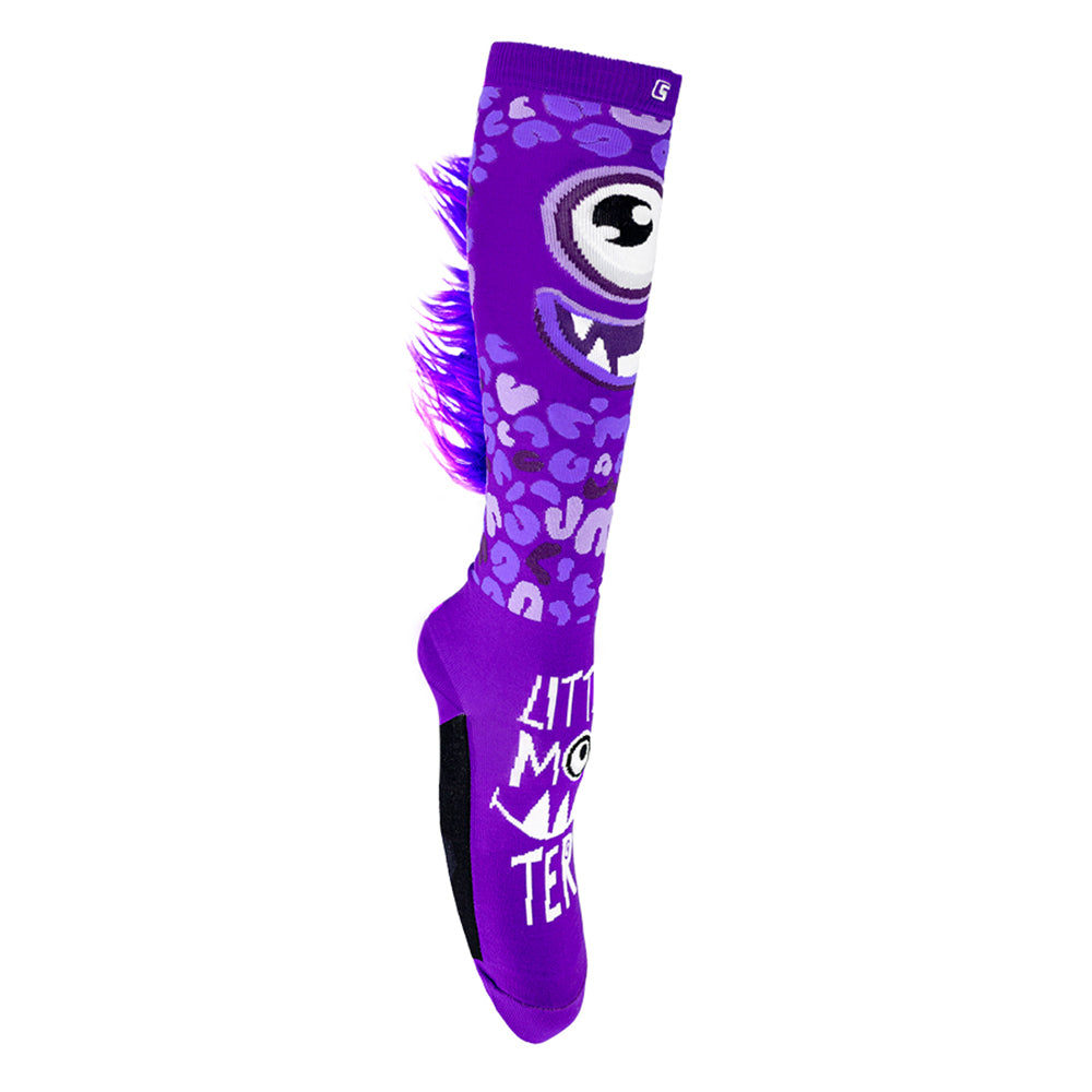 LITTLE MONSTER Purple -  Single Sock