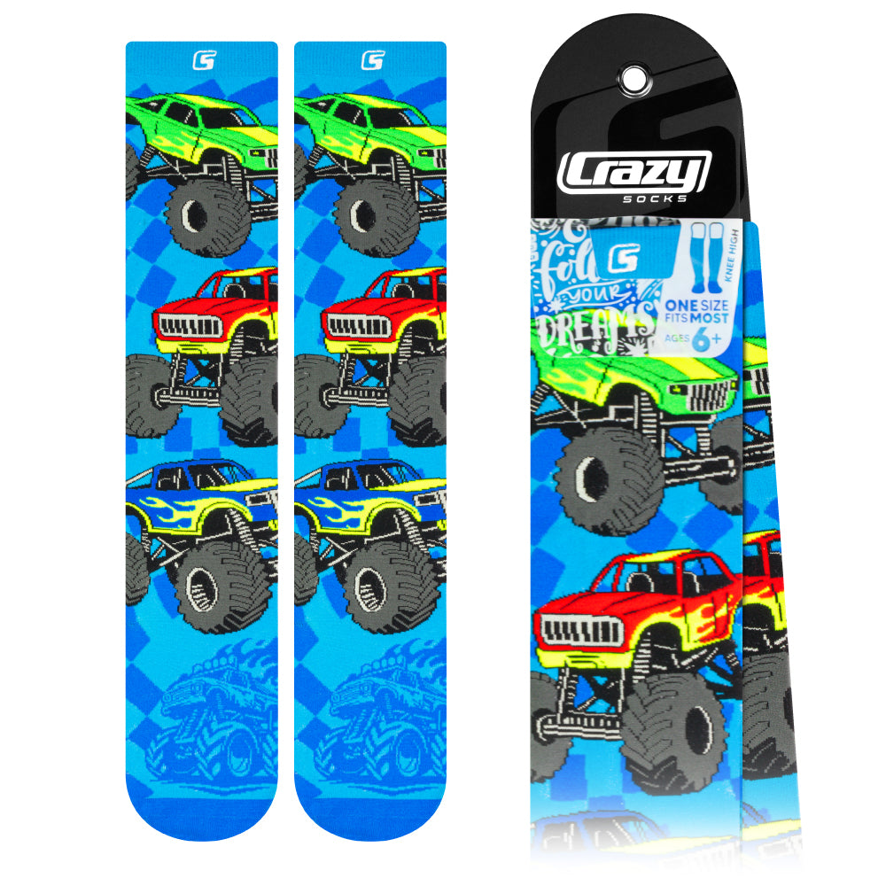 MONSTER TRUCKS | Crazy Socks