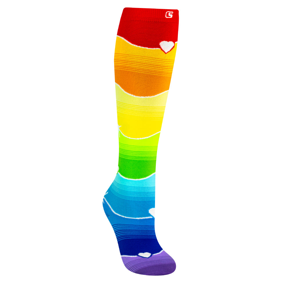 RAINBOW WAVES | Crazy Socks