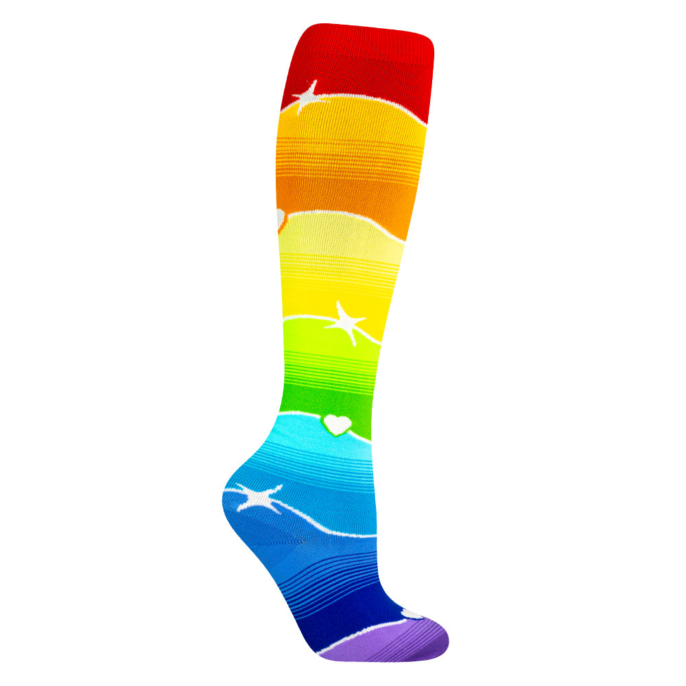 RAINBOW WAVES | Crazy Socks